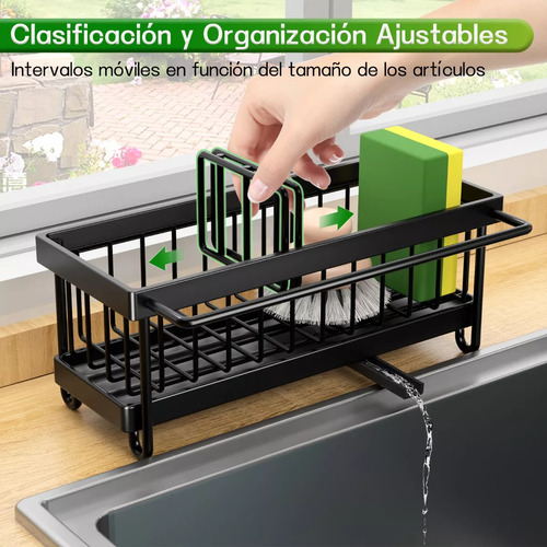 Estante Inoxidable Drenaje Automátic De Trapo Cocina
