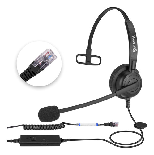 Auriculares Para Teléfono Con Micrófono Y Cancelación De Rui