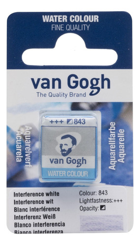 Aquarela Talens Van Gogh Half Pan 843 Interference White