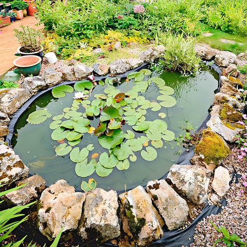 Lona Manta Geomembrana Tanque Peixes Cisterna Viveiro 15x15