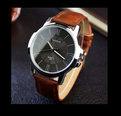 Yazole Reloj De Cuarzo Masculino De Lujo