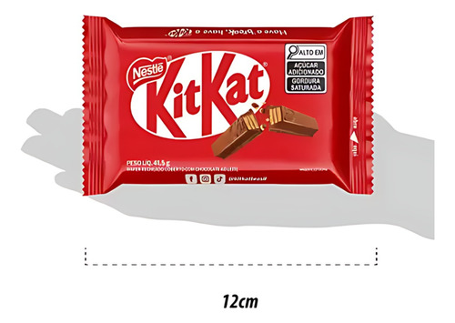 Chocolate Kit Kat Ao Leite 41,5g Nestle Club Chocolatory