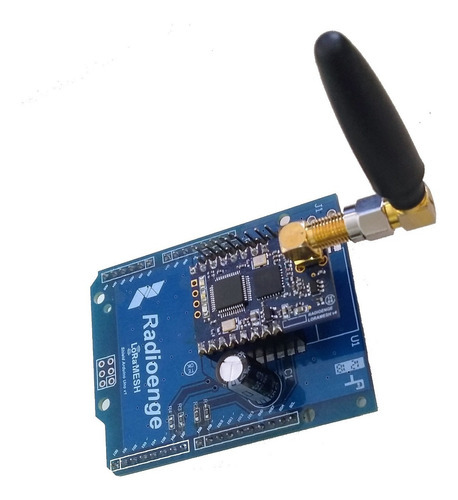 Módulo Lorawan Radioenge Com Shield Para Arduino Uno