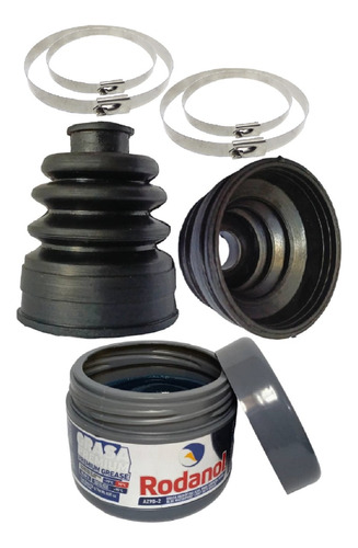 Kit Gomas Triceta De Copa Caja Para Hyundai Accent (par)