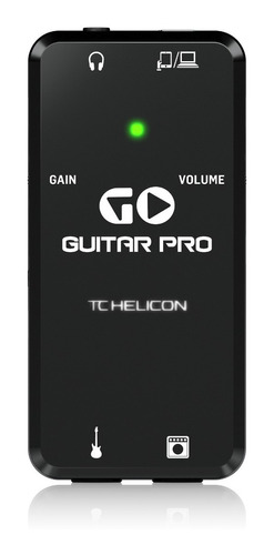 Interfaz De Audio Tc Helicon Go Guitar Pro Portatil Palermo