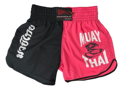 Shorts Calção Treino Academia Top Muay Thai Feminino Progne