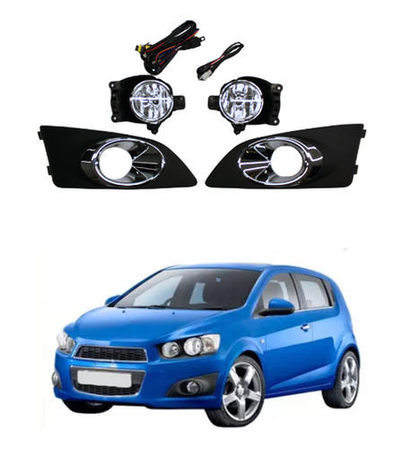 Kit Neblineros Delanteros Chevrolet Sonic 2012/2020