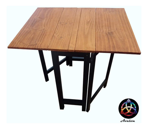 Mesa Plegable De Madera