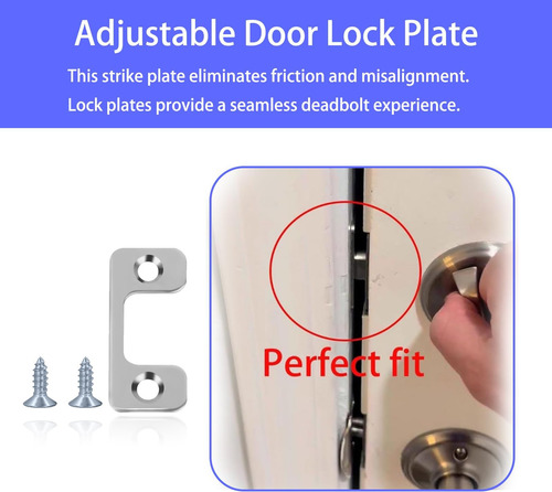 Ajuste De Golpe De Puerta Ajustable Para Cerrojos Y Cerradur