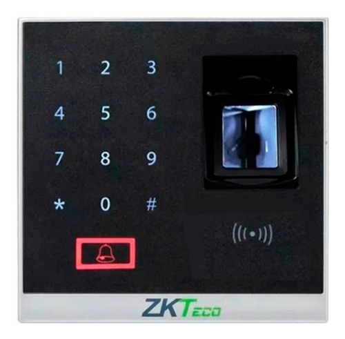 Imagen 4 de 9 de Kit Lector X8s Zk Biométrico Control Accesos Tarjetas Huella