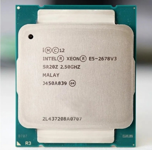 Intel Processador Xeon E5-2678 V3 2.50 12core R430 R630 R730