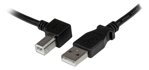 Startech. Com - Cable Usb 2.0 A A Ángulo Izquierdo B - Cable