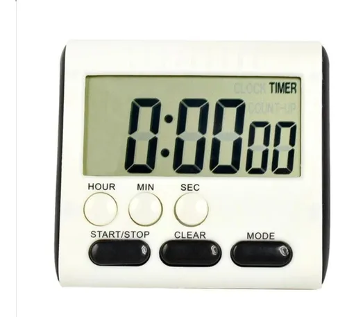 comprar Timer Reloj De Cocina Magnetico Lcd Digital