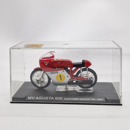 Moto Mv Agusta 500 Giacomo Agostini 1967 Escala 1:32