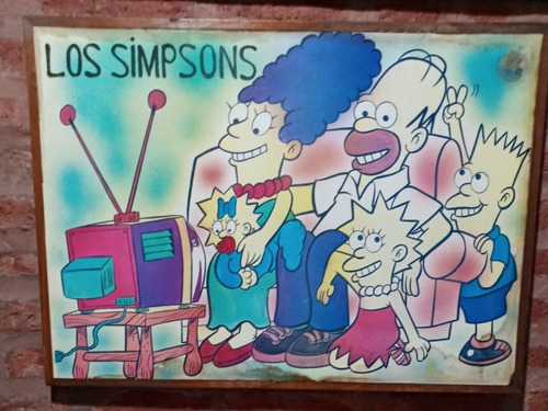 Cuadro De Los Simpsons De 1990 