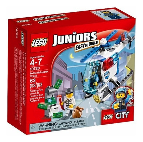 Lego Juniors 10720 Persecucion En Helicoptero