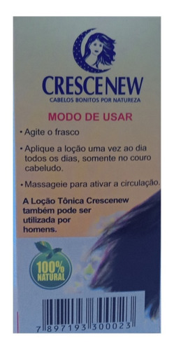 Imagem 4 de 6 de 3 Loção Tônico Para Crescimento Capilar - Jaborandi Cabelo