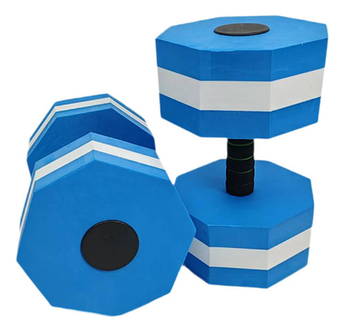 2pcs Piscina Exercício Dumbbells Equipamento Aeróbico