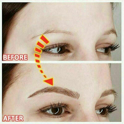 Waterproof Natural False Eyebrows Makeup Sticker