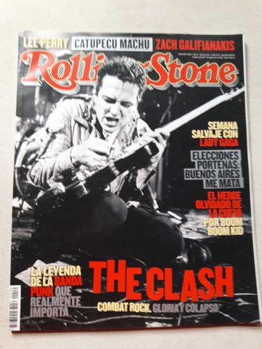 Revista Rolling Stone Nº 160 Julio 2011 The Clash Lady Gaga