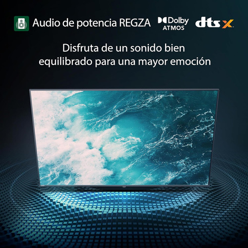 Toshiba Televisión 75C350NM Pantalla 75 Pulgadas, Smart Fire Tv Uhd 4k,control Remoto Por Voz Con Alexa, Escalador 4k Dolby Vision Atmos, modo Juego, Tv En Vivo Sin Cable