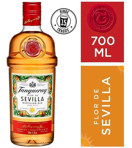 Gin Tanqueray Flor De Sevilla Edition Special 700 Ml