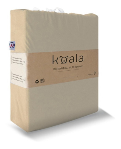 Sábanas Koala Microfibra Ultrasuave -queen Size-elegir Color