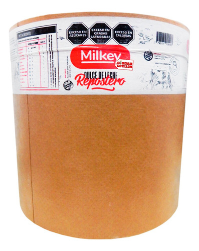 Dulce De Leche Milkey Repostero 10kg Cartón- Ciudad Cotillón