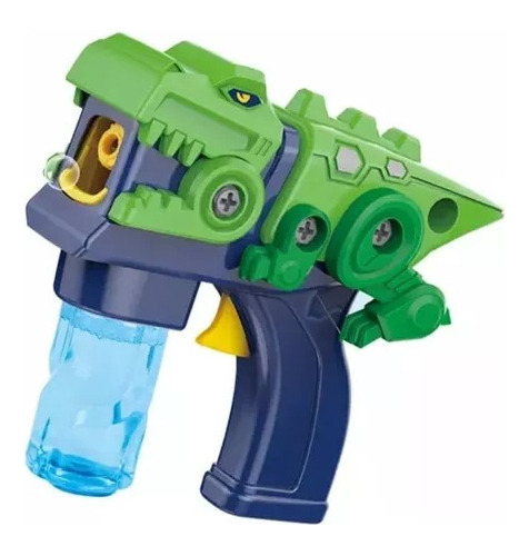 Pistola Burbujas Dinosaurio Para Niños 