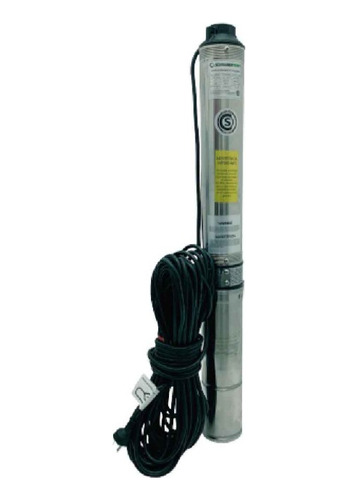 Bomba Sumergible Pozo 4   1.5 Hp 70m 6500 L/h + 40m De Cable