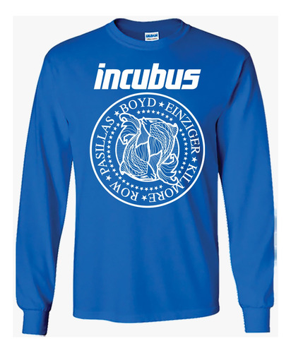 Incubus Playera Manga Larga D03