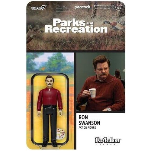 Ron Swanson De Parks And Recreation - Figura De Acción...