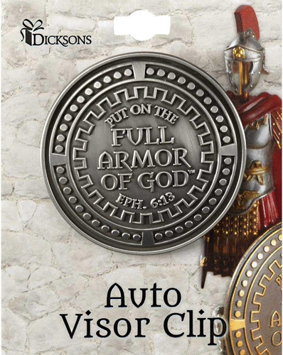Armor Of God - Clip De Visera Epoxi De Aleación De Zinc, Ton