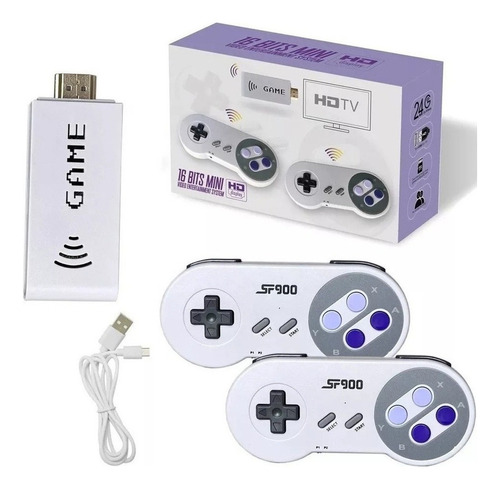 Controlador De Videojuegos Inalámbrico Super Nintendo 2 +