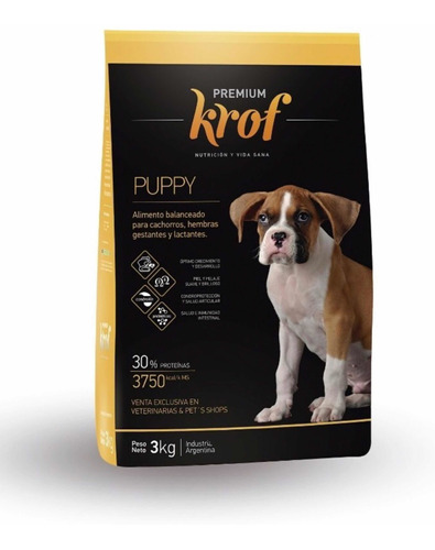 Alimento Krof Premiun Puppy X 15 Kg