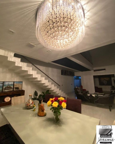 Imagem 11 de 22 de Sobrado Com 5 Dormitórios, 412 M² Alphaville Nova Esplanada I - Votorantim/sp - Ca00259 - 70183642