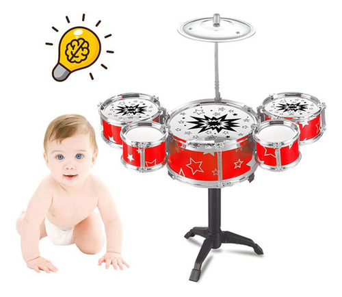 Juego De Batería De Jazz Para Niños, Mini Batería, Juego