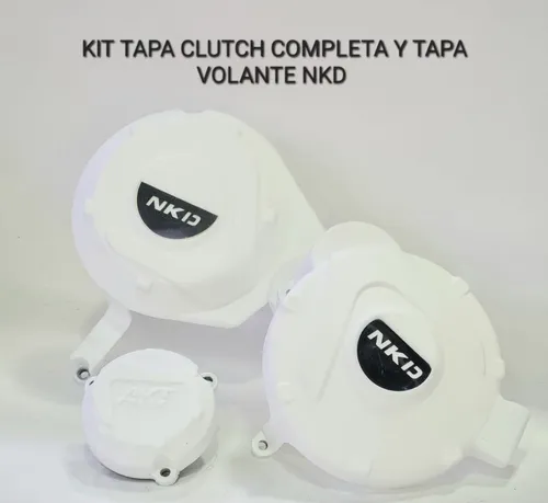 Kit Protector Tapa Clutch Y Tapa Volante Lujo Akt Nkd 125/sl