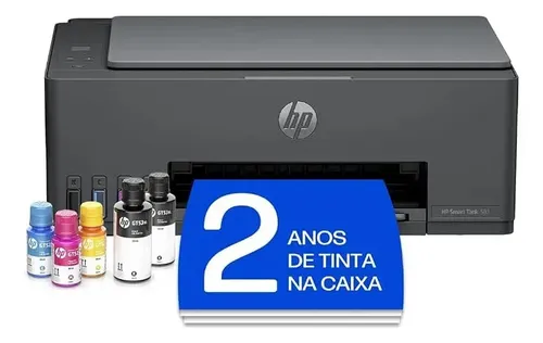 Impressora multifuncional HP Smart Tank 581 Colorida 1 USB 2.0 de...
