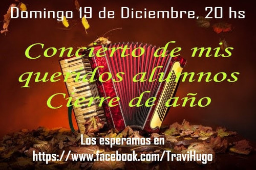 Imagen 10 de 10 de Clases De Acordeon A Piano Online