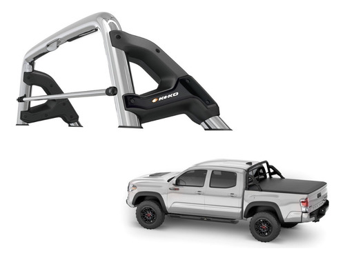 Rollbar Roll Bar Keko K3 Cromo Toyota Tacoma 2006-2020