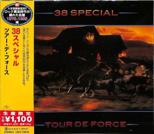 38 Special Tour De Force Limited Edition Japan Import Cd