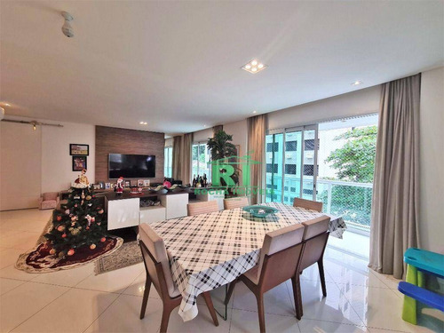 Imagem 5 de 25 de Apartamento Moderno, Varanda Gourmet, 3 Dormitórios, 3 Vagas, Área De Lazer, Pitangueiras, Guarujá/sp - Ap5568