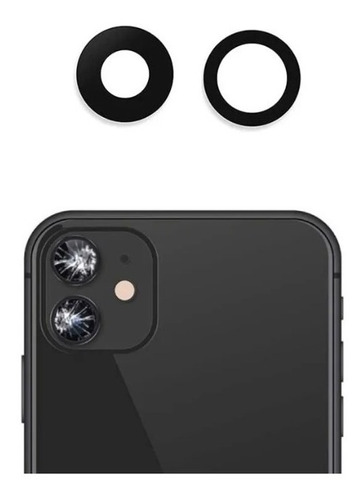 Repuesto Vidrio Camara Trasera Compatible Con iPhone 11