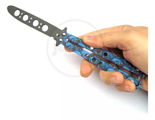 XPJBKC butterfly knife De Entrenamiento, navaja mariposa sin filo, Cuchillo  mariposa zanahoria, Cuchillo mariposa impreso en 3D, Plástico cuchillo mariposa  sin filo para Principiantes : : Deportes y aire libre