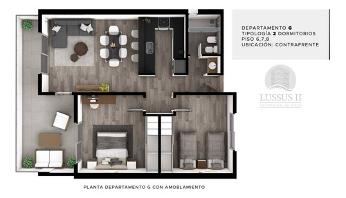 Lussus 2 - Departamento 2 Dormitorios Vista Al Rio