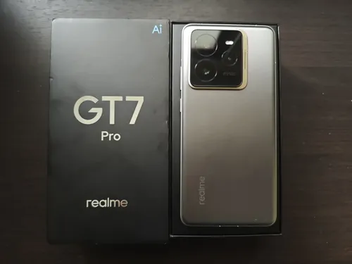 Celular Realme Gt 7 Pro 256gb Memoria 12gb Ram Color Titanio
