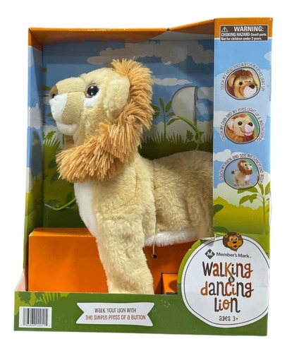 Leon Mascota Camina Y Baila Luz Y Sonido