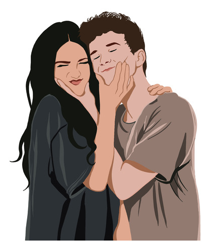 Ilustraciones Personalizadas Dibujos Retrato Digital
