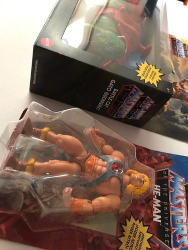He-man Y Gato Guerrero Battle Cat Motu Origins Retro Amos De (Usado)